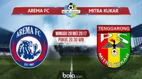 Liga 1_Arema FC Vs Mitra Kukar (Bola.com/Adreanus Titus)