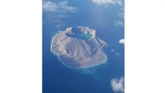 Gunung berapi Kasatochi.