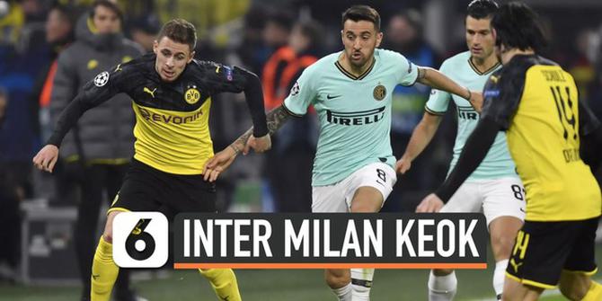 VIDEO: Sempat Unggul, Inter Milan Keok Disikat Dortmund 2-3