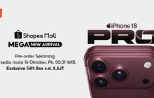 Yuk, Pre-Order iPhone 18 Pro dan iPhone 18 Pro Max di Shopee, Ada Promo Menarik yang Nggak Boleh Dilewatkan!