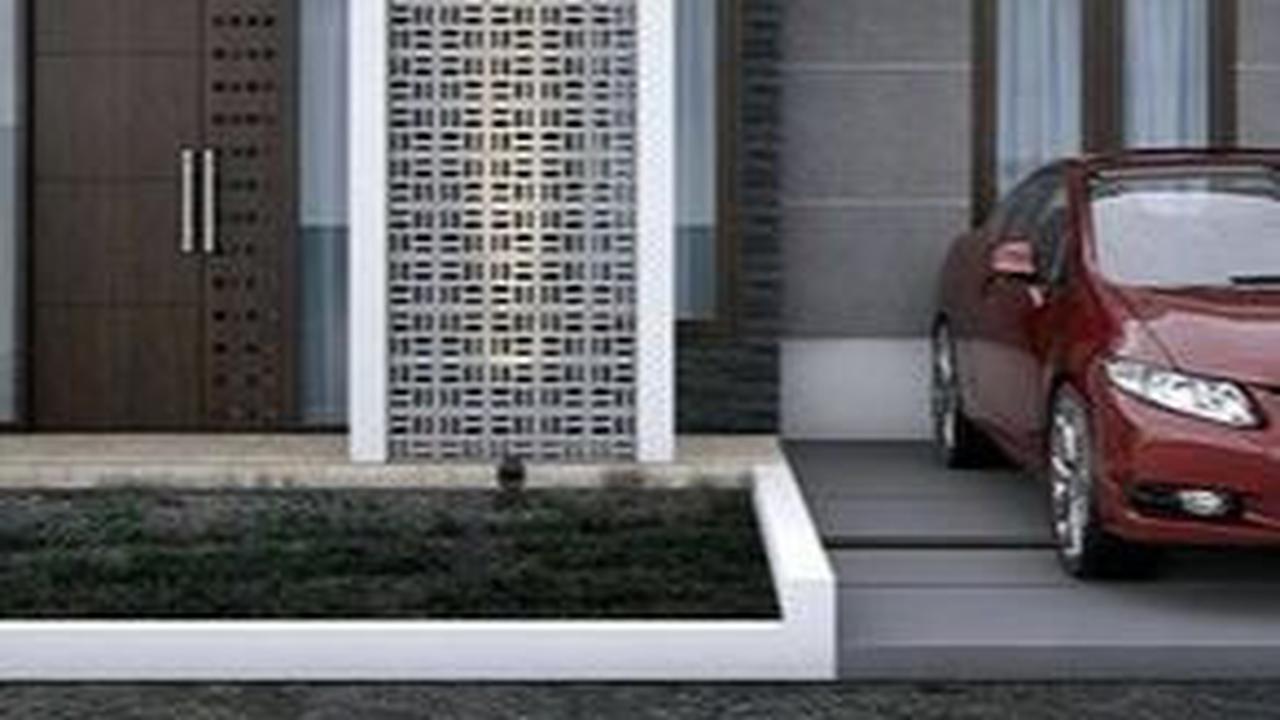 Rumah Minimalis 1 Lantai dengan Konsep Pedesaan dan Halaman Luas