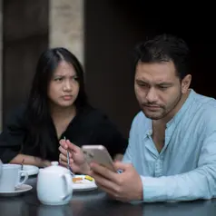 Masalah dalam hubungan./Copyright Fimela/Adrian Putra