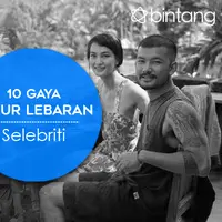 Gaya Liburan Selebriti saat Lebaran (Foto: Bintang Pictures, Desain: Muhammad Iqbal Nurfajri/Bintang.com)