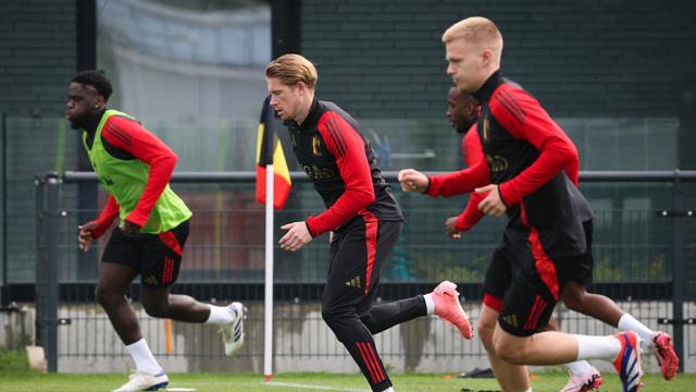 Latihan Timnas Belgia Jelang EurO 2024