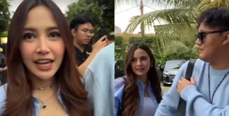 Penampilan Mahalini Raharja di pesta gender reveal anak Aaliyah Massaid mencuri perhatian tersendiri [@keanugl]