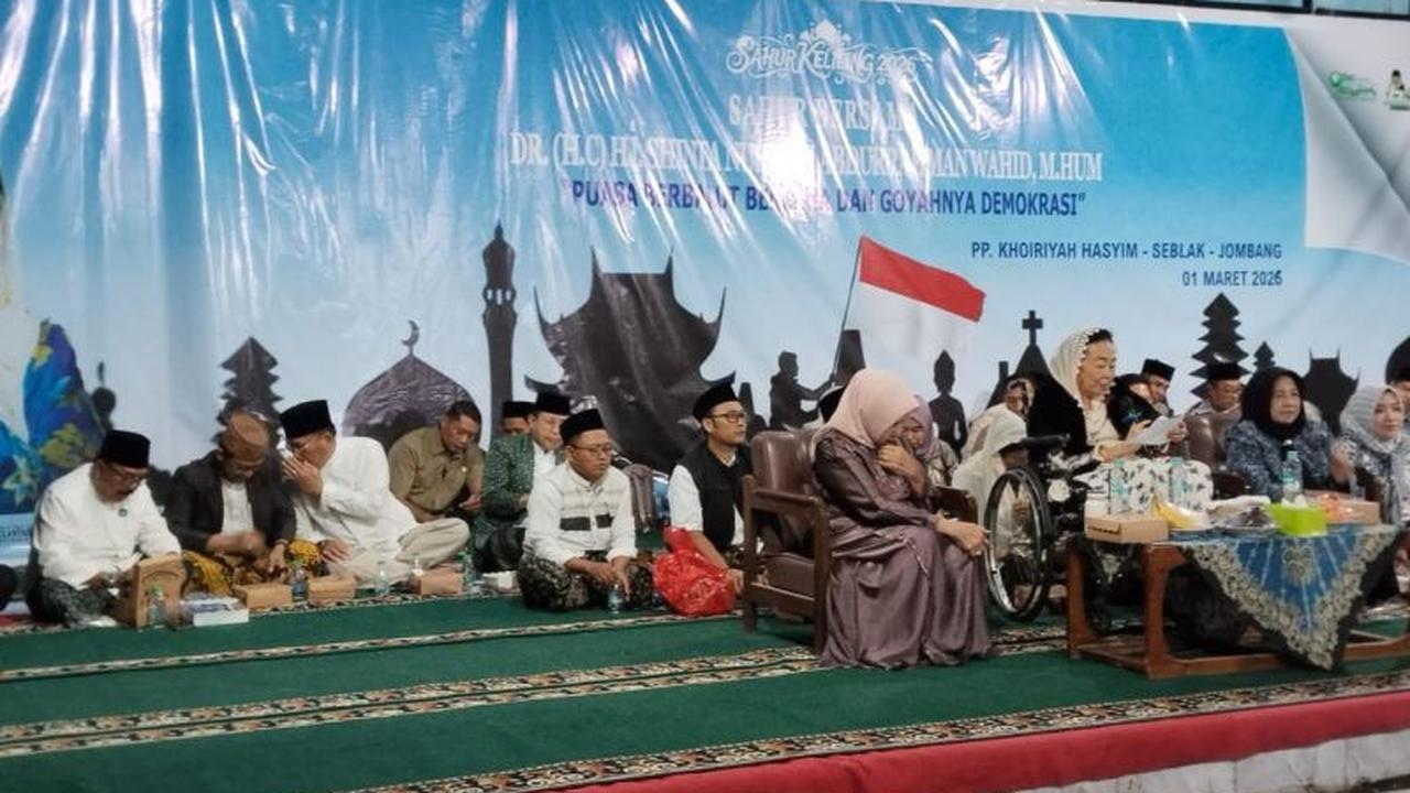 Sinta Nuriyah Ajak Semua Pihak Rukun Jaga Persatuan Bangsa di Jombang