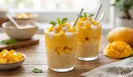 Resep Mango Sago Tanpa Susu Evaporasi, Tetap Creamy dan Segar