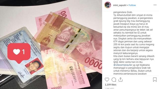 Olla Ramlan (Foto: Instagram/@mini_saputri)