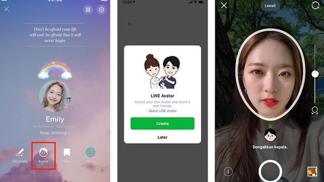 Pengguna Line  Kini Bisa Buat Avatar Diri Sendiri Tekno 