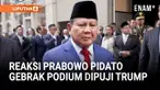 Presiden Prabowo Subianto berpidato depan anggota Perserikatan Bangsa-Bangsa (PBB). Dalam pidatonya, Presiden Prabowo menekankan kemerdekaan Palestina, dan mengutuk aksi genosida di Gaza.