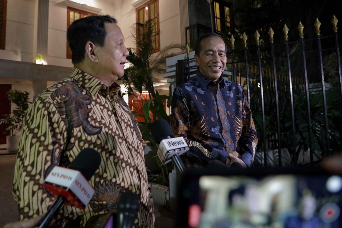 Jokowi temui Prabowo di Kertanegara