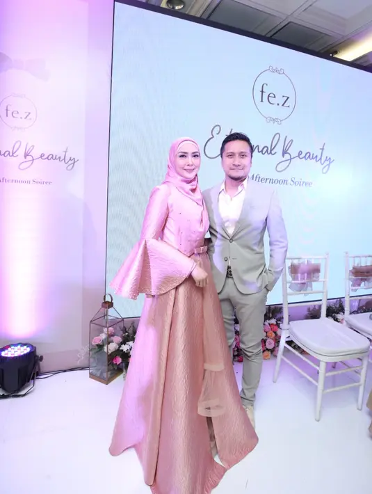 Fenita Arie dan Arie Untung. (Daniel Kampua/Fimela.com)