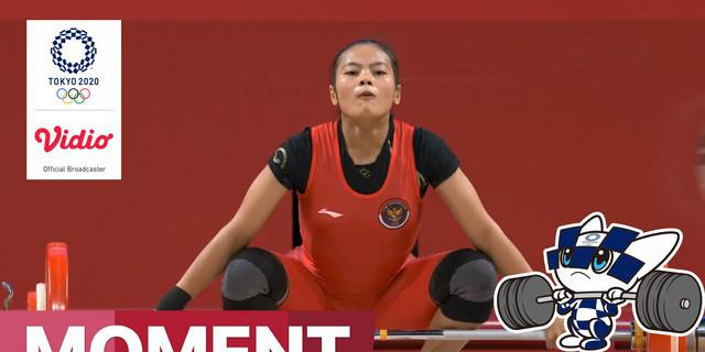 VIDEO: Windy Cantika Sumbang Medali Pertama Bagi Indonesia di Olimpiade Tokyo 2020