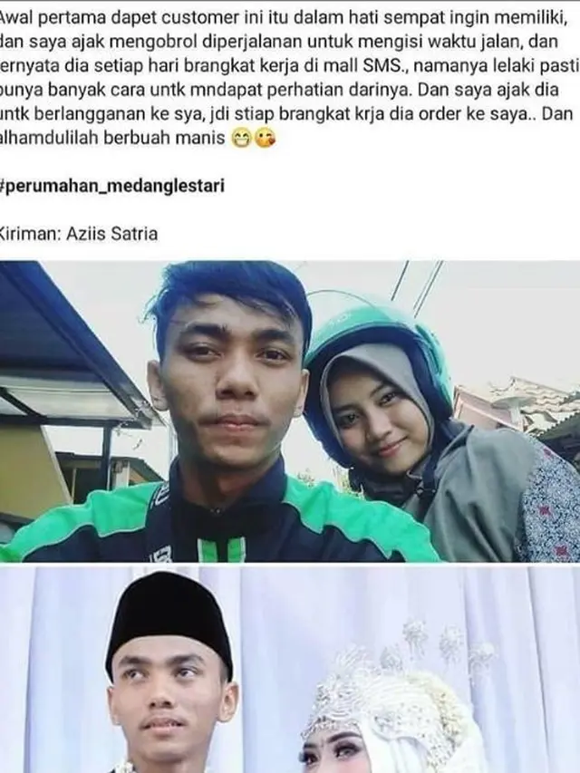 8 Status Kocak Driver Ojek Online Bonceng Cewek