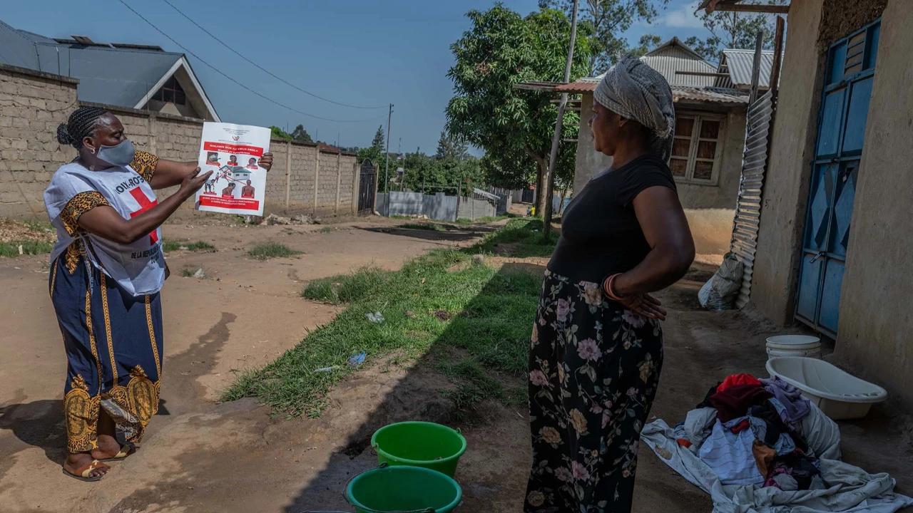 FOTO: Sosialisasi Pencegahan Ebola  di Kongo