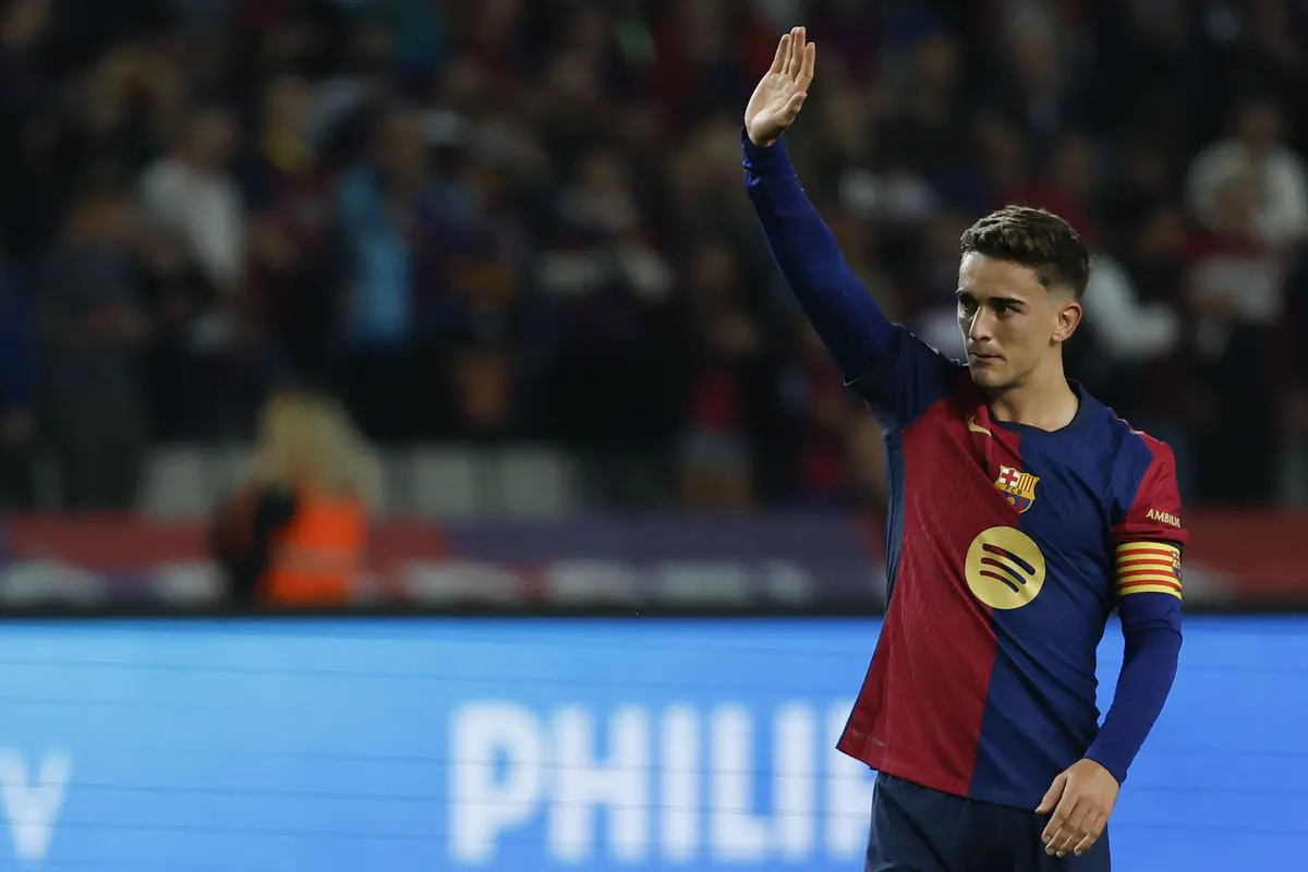 Foto: Welcome Back! Momen Kembalinya Gavi Perkuat Barcelona di Liga Spanyol setelah Absen 336 Hari