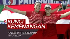 Berita video ganda putri Indonesia, Jessie Rompies / Beatrice Gumulya, mengungkapkan kunci kemenangan mereka di final tenis SEA Games 2019 menghadapi pasangan Thailand.
