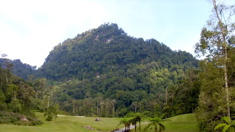 Gunung Penrissen di Borneo, Kalimantan