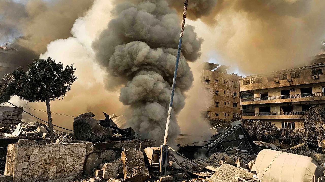 FOTO: Serangan Udara Israel Kembali Guncang Beirut Selatan
