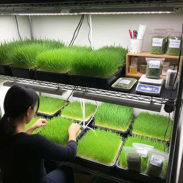 Rumput yang Bisa Dibudidayakan di Rumah Jadi Sumber Cuan (AI)