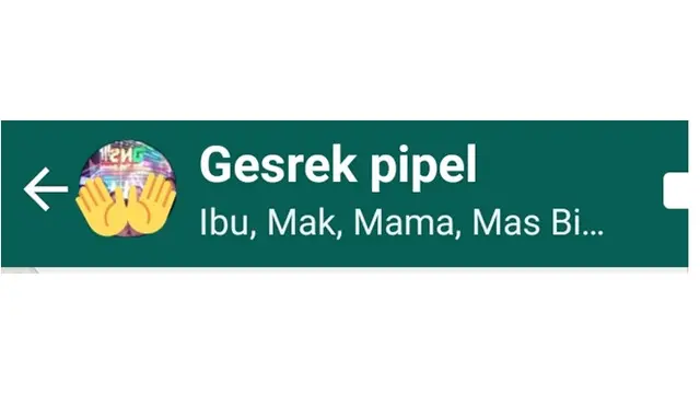 6 Nama Grup WhatsApp Keluarga Ini Kelewat Gaul, Kocak