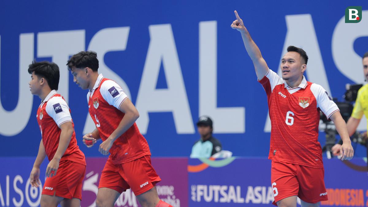 Foto: Ditahan Imbang Irak, Timnas Futsal Indonesia Segel Status Juara Grup A Piala Asia Futsal 2026
