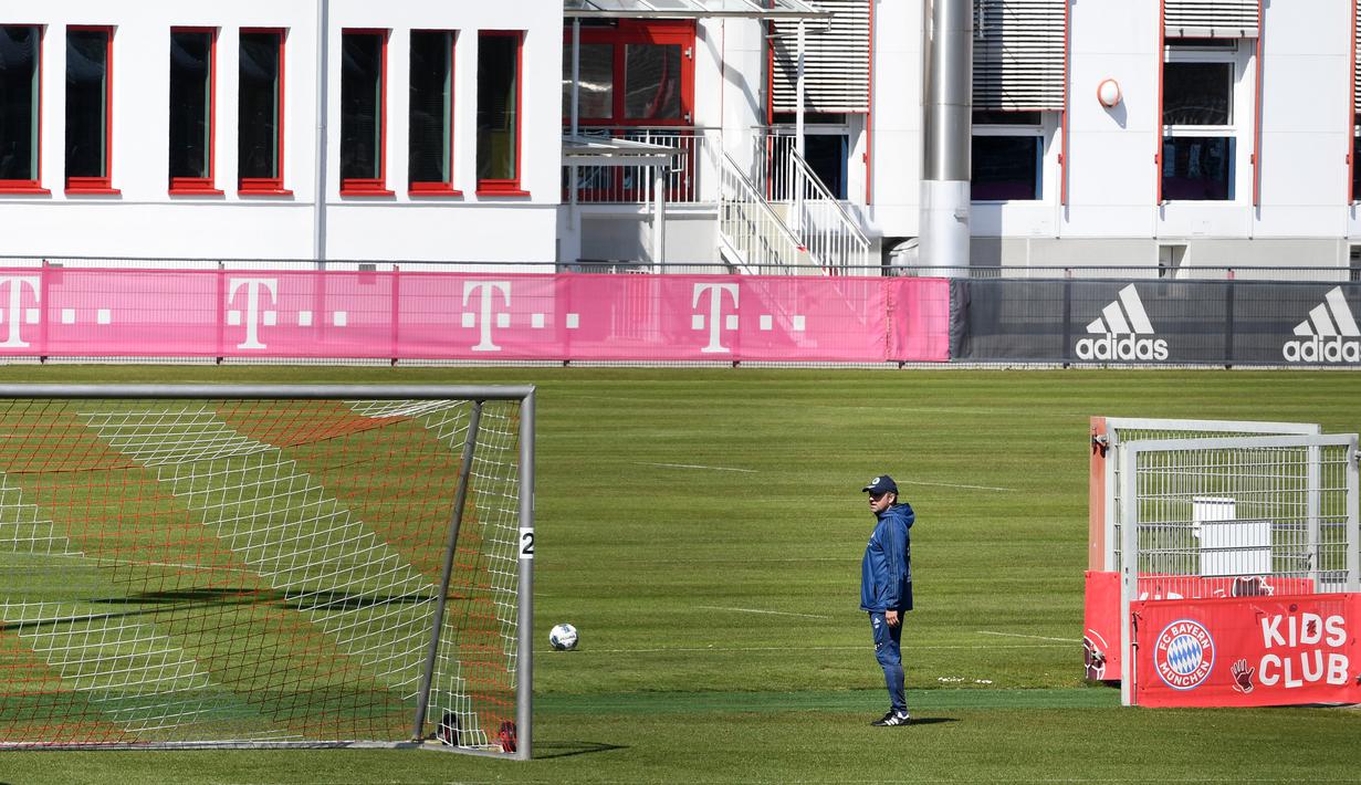 Foto Sesi Latihan Bayern Munchen Di Tengah Pandemi Corona Bola Liputan6 Com