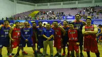 Bintang IBL meramaikan pertandingan eksibisi di Bandar Lampung Perbasi Day 2017 di GOR Saburai, Lampung, Selasa (19/4/2017). (Bola.com/Andhika Putra)