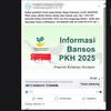 Cek Fakta: Tidak Benar Link Pendaftaran Bansos PKH Periode Desember 2025