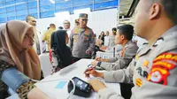 Kapolri Hadiri Bakti Kesehatan dan Donor Darah Buruh KSPSI