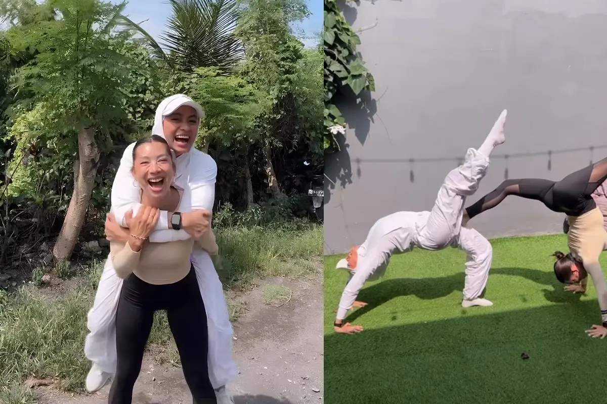 Jennifer Bachdim dan Ayudia Bing Slamet