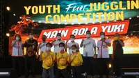 Kompetisi Youth Fun Juggling Competition yang digelar Kemenpora bekerjasama dengan PSSI dalam rangka menyambut Piala Dunia U-20 2021. (ist)