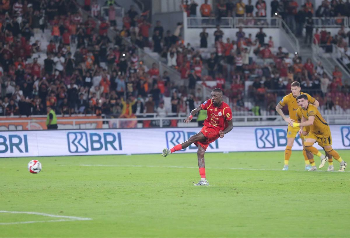 FOTO: Persija Naik ke Papan Atas Klasemen Usai Tekuk Bhayangkara FC