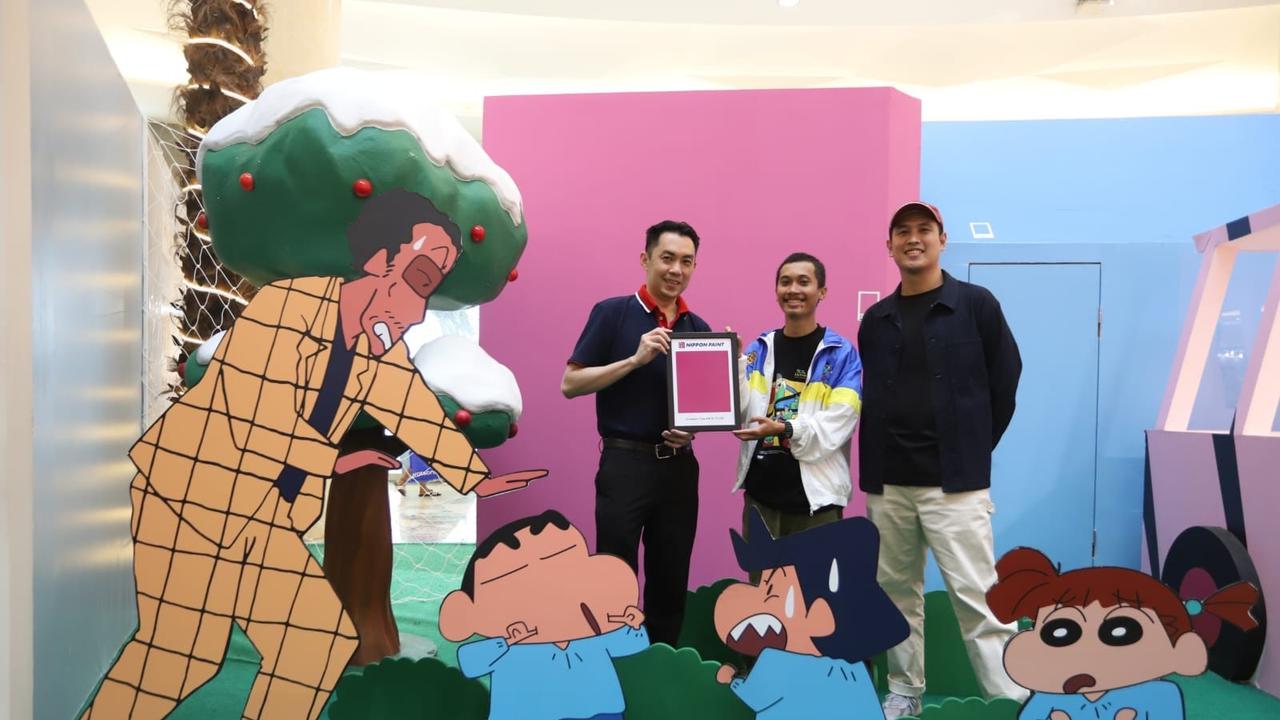 Kolaborasi Tahilalats x Crayon Shinchan bersama Nippon Paint Hadirkan Diorama Welcome to Kasukabe City