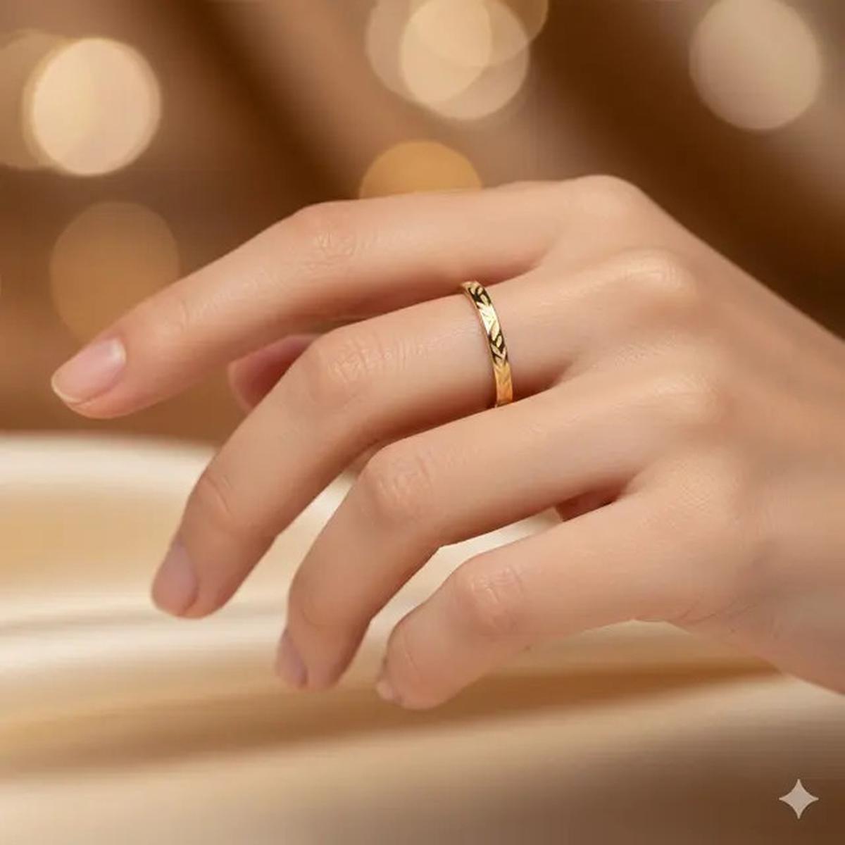 Model Cincin 24 Karat 1 Gram yang Elegan, Pelengkap Fashion untuk Berbagai Acara