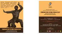 Melihat Keindahan Pencak Silat dalam Rupa Patung