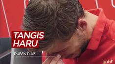 Berita Video pemain baru Manchester City, Ruben Dias yang menangis haru saat berpamitan dengan rekannya di Benfica
