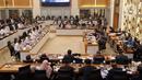 Suasana rapat kerja Ketua Komisi IV DPR RI dengan Kementerian Kelautan dan Perikanan (KKP) di Kompleks Parlemen, Senayan, Jakarta, Kamis (23/1/2025). (Liputan6.com/Angga Yuniar)