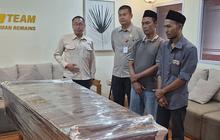 Jenazah ABK Surakman Tiba di Bandara Soetta, Langsung Dibawa ke Pandeglang