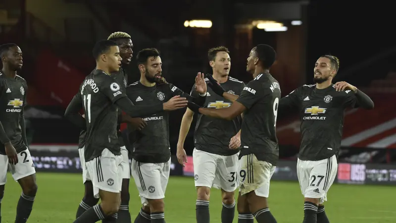 Marcus Rashford Dua Gol, MU Susah Payah Kalahkan Sheffield United