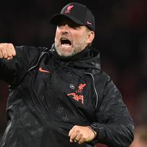 Jurgen Klopp - Pelatih yang sukses membawa Liverpool juara Liga Champions dan Liga Inggris ini resmi menjadi pelatih di The Reds pada Oktober 2015. Dari 334 laga yang dilakoni, Klopp telah meraih 202 kemenangan, 60 kekalahan dan 72 kali imbang. (AFP/Oli Scarff)