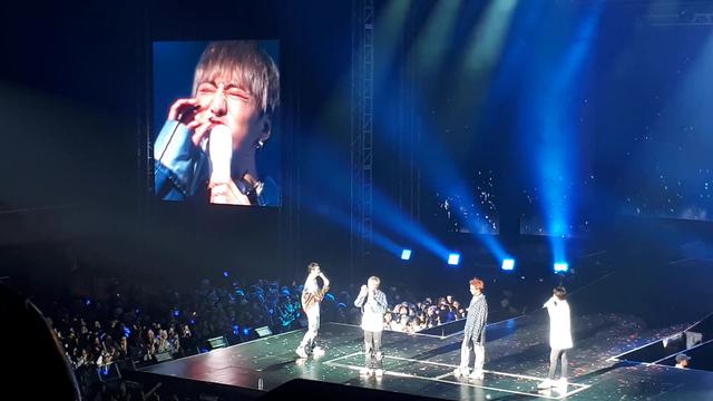 Suasana konser Winner.