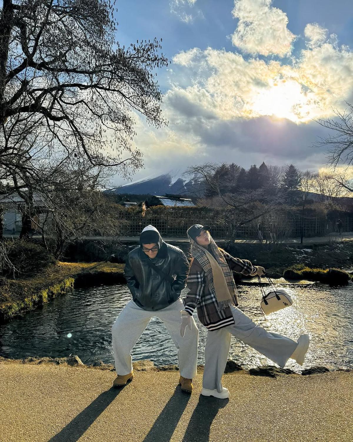 Potret Liburan Seru Fuji An dan Keluarga di Jepang, Aksi Gala Sky Bikin Gemas Netizen