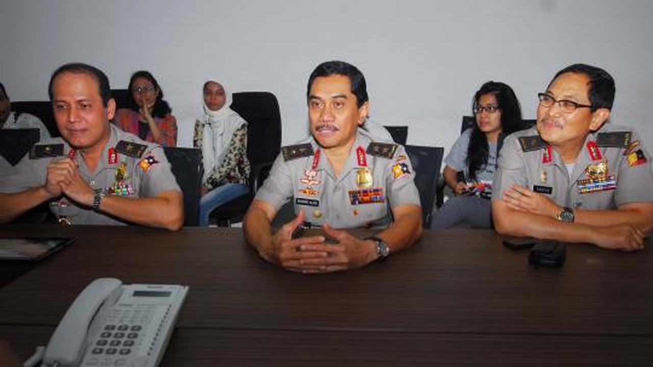 Kunjungan Tim Divisi Humas Mabes Polri ke kantor Merdeka.com