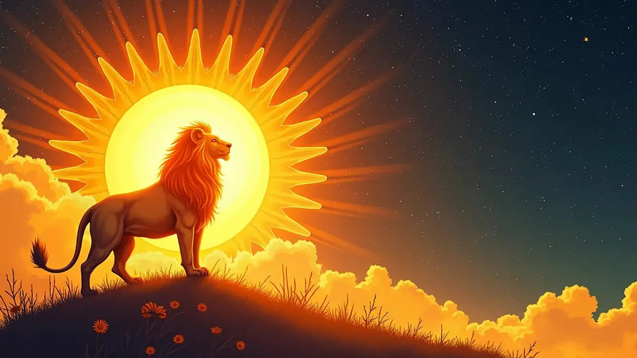logo zodiak leo