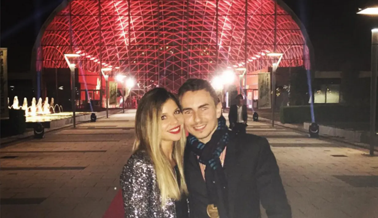 Jorge Lorenzo dan Nuria Tomas