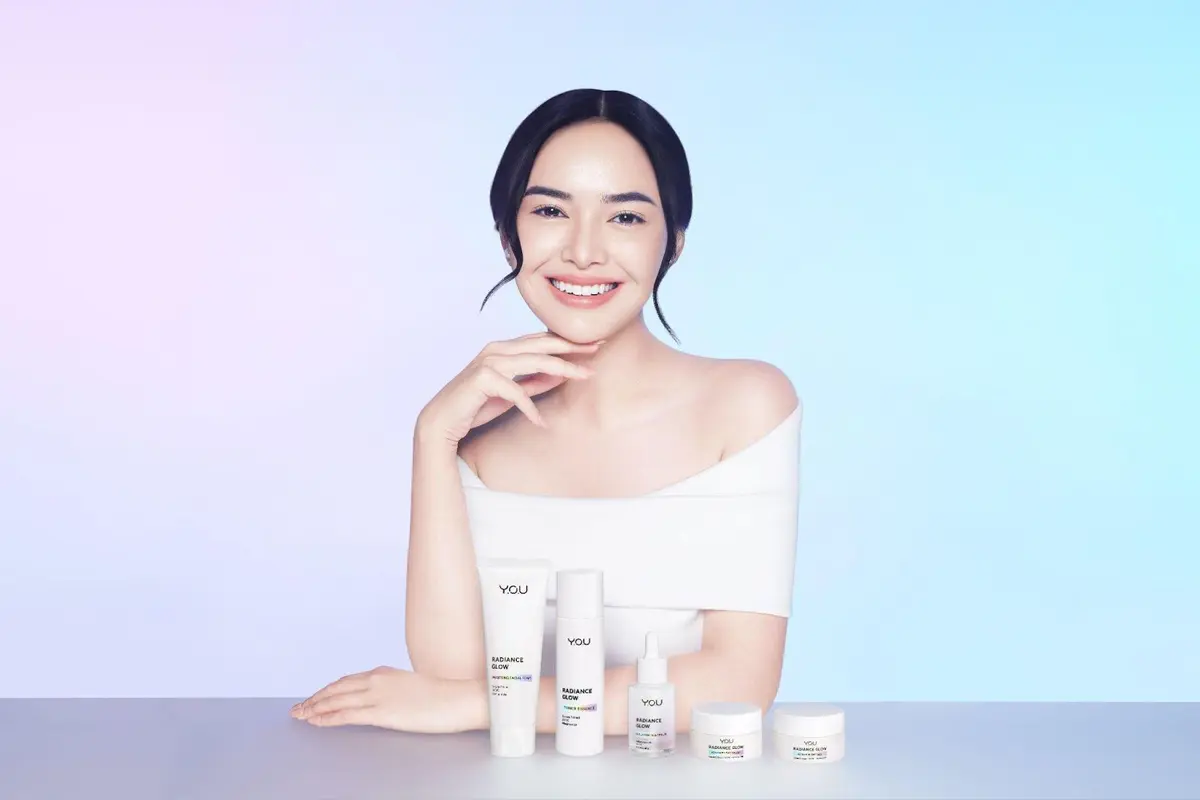 Foto Amanda Manopo, Brand Ambassador YOU Beauty