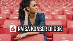 Raisa akan gelar konser pada 27 Juni 2020 di Stadion Utama Gelora Bung Karno.