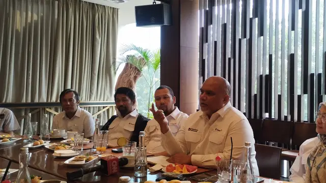 Wakil Direktur Utama PT Timah Tbk, Harry Budi Sidharta, saat ditemui Kamis, (11/6/2026). (Foto: Liputan6.com/Gagas YP)