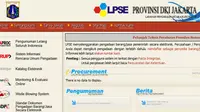 Ini Bukti Dokumen Penunjukan Konsultan e-Budgeting APBD DKI